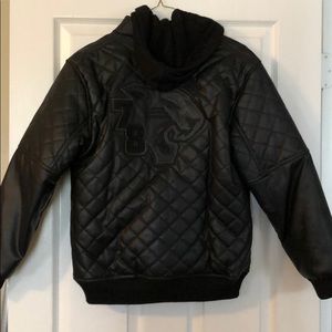 Pelle Pelle Jackets & Coats - Boys Black Leather Pelle Pelle Jacket Pelle Pelle Jackets & Coats - Boys Black Leather Pelle Pelle Jacket